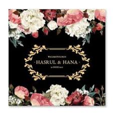 Pasti anda terhibur dan nak buat juga! 71 Kad Kahwin Floral Ideas Kad Kahwin Floral Kad Kahwin Design