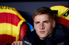 Alejandro Cantero Ud Levante Looks On Foto de stock de contenido editorial 