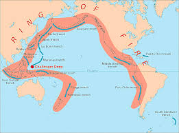 the ring of fire pacific ocean