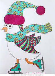 Penguin is one such bird which fascinates a child the most. Christmas Coloring Book By Thaneeya Mcardle Thaneeya Com