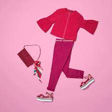 Esprit Colormotion Spring Pink Outfit Clothing Photography Fashion Photography Inspiration Animated Clothes