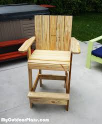 Bar Height Adirondack Chair Adirondack Chair Adirondack Chairs Diy Diy Chair