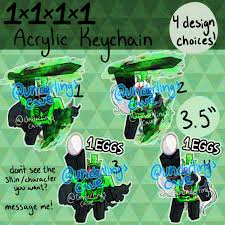 Forsaken PREORDER 1x1x1x1 3.5 In. Acrylic Keychain - Etsy Australia