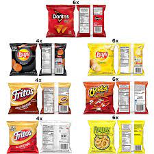 3 bags each of chili cheese & original flavors · 3 lay's barbecue potato chips · 3 funyuns, · 5 . Buy Frito Lay Variety Pack Party Mix 40 Count Online In Vietnam B076h2j9tz