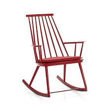 union red rocking chair with sunbrella red cushion red rocking chair outdoor furniture cushions sunbrella cushions