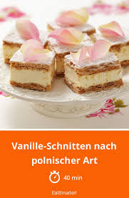 Vanille Schnitten Nach Polnischer Art Rezept Kuchen Und Torten Polnische Rezepte Kuchen Kuchen Rezepte