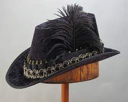 Elizabethan Tall Hat Tall Hat Renaissance Accessories Hats