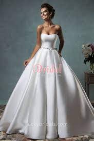 The versatile bit of ball gown wedding dresses. Strapless Satin Ball Gown Wedding Dress Off 67 Medpharmres Com