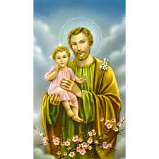 Joseph for a happy, peaceful death. St Joseph Prayer Card Gannon S Prayer Card Co