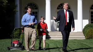 Cub cadet pro 900 first look and operation model 972l. President Donald Trump Hails Young Lawn Mower Frank Fx Giaccio As Future Of The Country Npr