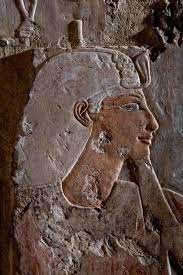 Portrait Of Queen Hatshepsut In The Main Sanctuary Of Amun Re The Mortuary Temple Of Hatshepsut Egypt Museum Ancient Egyptian Art Ancient Egypt