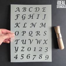Help your students become familiar with the alphabet in all its glory with these blank a4 display letter templates. Word Letter Stencils Quote Alphabet Stencils Ideal Stencils Idealstencils