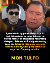 Mon Tulfo, may bwelta sa kanyang kapatid na si Ben Tulfo. Nagtalo ang  dalawa matapos umalma si Ben sa komento ni Mon tungkol sa issue ni Raffy  Tulfo at starlet Chelsea Ylore.
