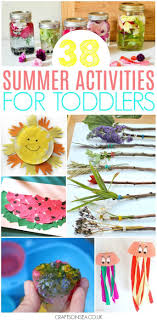 45 Easy And Fun Summer Activities For Toddlers Summer Holiday Activities Summer Activities For Toddlers Babysitting Crafts