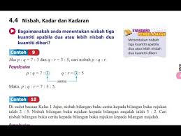 Maybe you would like to learn more about one of these? Matematik Tingkatan 1 Menentukan Nisbah Tiga Kuantiti Apabila Dua Diberi Youtube