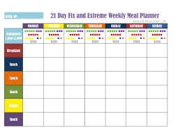 21 Day Fix Meal Plan Tools Get Fit Lose Weight Feel Like