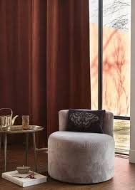 velours gordijnen in koperkleur gordijnen toppoint raamdecoratie gordijnen woonkamergordijnen