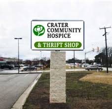 To make a donation, just drop off. Thrift Shop Crater Community Hospice