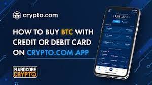 Buying cryptocurrencies with a credit card is now available on the mobile as well. How To Buy Bitcoin With A Credit Or Debit Card On Crypto Com App Youtube