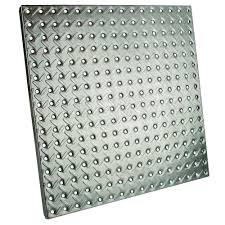 16 In X 16 In Galvanized Pegboard With Diamond Plating 24305 Garage Wall Organizer Plates On Wall Wall Storage Systems