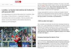 Remporter l'euro 2020 interviews exclusives, préparations des. Archives Des Presse Tournoi International De Guerledan