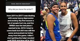 Liz cambage has received a wnba exemption. How Wnba Star Liz Cambage And A 16 Year Old Fan Bonded Over Their Struggles Sbnation Com
