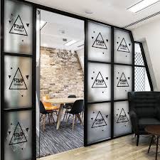 Send a sticker in ios imessage or as a text message on android and in your video chats from these glass door stickers. Office Frosted Glass Film Company Porch Glass Stickers Business Sliding Door Glass Sticker Film Decorative Films Aliexpress