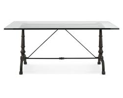 Bistro garden glass table 2 step infrared switch heating 1600w outdoor furniture. La Coupole Rectangular Iron Bistro Table With Glass Top Glass Dining Table Rectangular Glass Dining Table Bistro Table