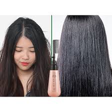 After those bonds are broken, extremely hot temperatures (steam and flat iron) are used to straighten the hair and make it stay in the straight formation. Hair Straightening Cream For Straightening Hair And Hair Treatment Straight Hair Shopee Philippines