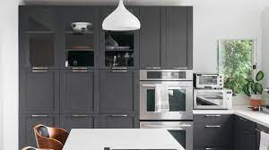 And, if you want to add interest and contrast, paint kitchen furniture in a brighter shade. 21 Ways To Style Gray Kitchen Cabinets
