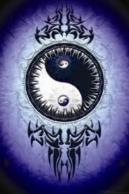 Tribal Yin Yang Poster Native American Indian Art Print Tato Phoenix Lambang Zodiak Art