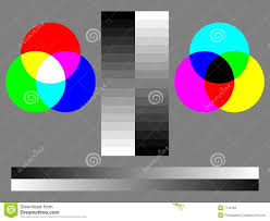 Color Test Chart Stock Illustration Illustration Of Monitor