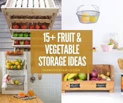 Store fruit and vegetables in the kitchen with these smart hanging vegetable storage bags. 15 Best Fruit Vegetable Storage Ideas For Your Kitchen 2021