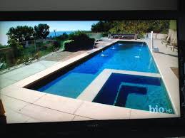 Inset Spa Long Narrow Pool Swimming Pool Designs Pool Pool Designs