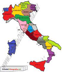 La geografia che piace ai bambini: Le Regioni D Italia