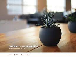 To report any issues please go here: Twenty Seventeen Wordpress Theme Wordpress Org