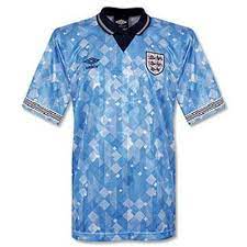 A 100% polyester england home shirt made by score draw (official). Retro England Third Football Shirt 1990 Soccerlord