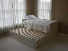 Idea For Trundle And Storage Turns A Twin Into A Queen Perfect For Relatives Ikea Trundle Bed Trundle Bed With Storage Trundle Bed Frame