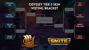 Smite Odyssey 2020 T5 Skin Vote Gamergal Exe This tournament contains every skin released during odyssey: smite odyssey 2020 t5 skin vote
