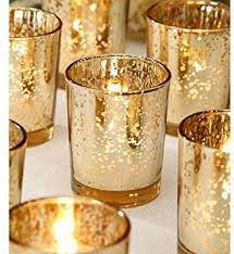Shop for votive candle holders at cb2. Wedding Decoration Votive Candle Holder In Gold Sold By Dozen 2 25 X 2 5 By Afloral Amazon De Ku Wedding Centerpieces Wedding Decorations Wedding Table