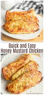 Oven Baked Honey Mustard Chicken Recipe Recipe Honey Mustard Chicken Recipes Mustard Chicken Recipes Honey Mustard Recipes