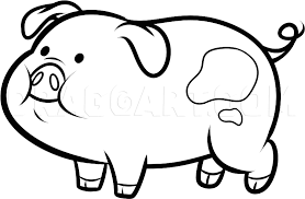 Mad as a hatter alice in wonderland coloring pages online. How To Draw Waddles Waddles Gravity Falls Coloring Page Trace Drawing