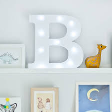 White Light Up Letters By The Letteroom Notonthehighstreet Com