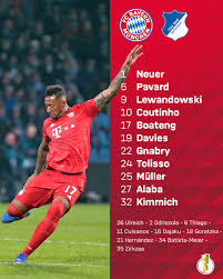 Fifa 21 fifa 20 fifa 19 fifa 18 fifa 17 fifa 16 fifa 15 fifa 14 fifa 13 fifa 12 fifa 11 fifa 10 fifa 09 fifa 08. Our Starting Xi Subs For Tonight S Fc Bayern Munich Facebook