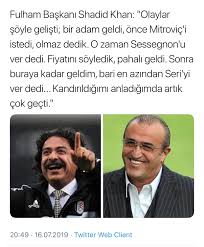 Le Mundo Sport - Abdurrahim Albayrak'ın beğendiği tweet. | Facebook