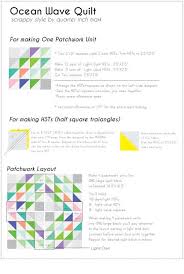 1 4 Mark Ocean Wave Quilt In Scrappy Style Quick Tutorial Ocean Waves Quilt Quilts Nautical Quilt