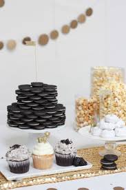 50th Birthday Party Ideas Black White And Gold 6 Party Ideas For The Perfect Boozy Birthday In 2020 Black Gold Party Gold Birthday Party 18th Birthday Party