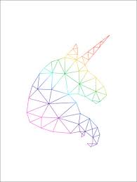 Maybe you would like to learn more about one of these? Rainbow Unicorn In Profile Posters And Prints Posterlounge Com