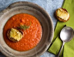 Tomato Fennel Soup With Brie Toasts Recipe Recipe Fennel Soup Recipes Food