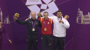 After six days of olympic competition in tokyo, great britain has 18 medals including five golds. Medal Ceremony Moldoveanu Rou Wins Men S 10m Air Rifle Gold London 2012 Olympics Youtube